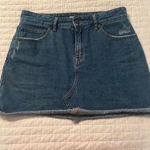 Roxy denim mini skirt